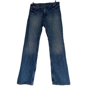 Vintage American Eagle Low Rise Boot Cut Jeans Men's Size 30x32 Blue Denim Pants